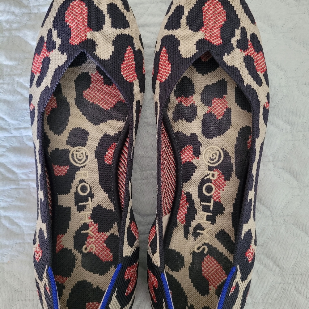 Rothys Red Cat Flats